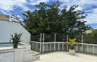 Imagem: O apartamento na cobertura possui 3 Dormitórios, 4 Banheiros