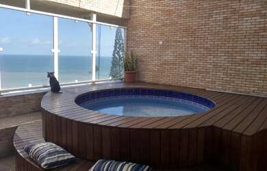 Imagem: O apartamento na cobertura possui 2 Dormitórios, 3 Banheiros