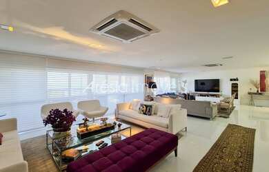 Imagem: O apartamento na cobertura possui 5 Dormitórios, 5 Banheiros