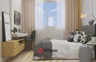 Imagem: O apartamento possui 3 Dormitórios, 2 Banheiros, 2 Vagas na