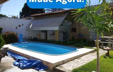 Imagem: A casa possui 3 Dormitórios, 3 Banheiros, 2 Vagas na garagem