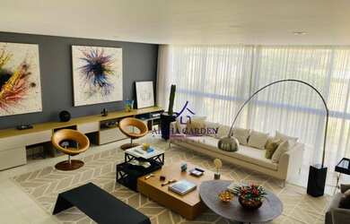 Imagem: A casa em condomínio possui 4 Dormitórios, 5 Banheiros, 4