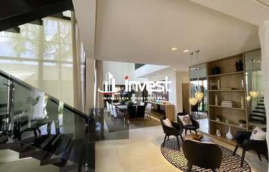 Imagem: A casa em condomínio possui 4 Dormitórios, 5 Banheiros, 4