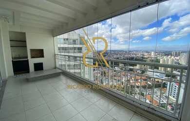 Imagem: O apartamento na cobertura possui 3 Dormitórios, 4 Banheiros