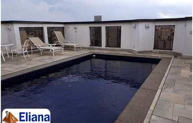 Imagem: O apartamento na cobertura possui 4 Dormitórios, 4 Banheiros