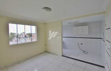 Imagem: O apartamento possui 1 Dormitório, 1 Banheiro, 1 Vaga na garagem