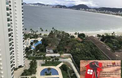 Imagem 5: apartamento frente mar condominio tortugas guaruja 4 suites enseada 224...