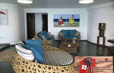 Imagem 4: apartamento frente mar condominio tortugas guaruja 4 suites enseada 224...