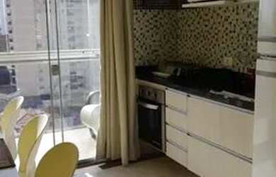 Imagem: O studio possui 1 Dormitório, 1 Banheiro, 1 Vaga na garagem