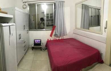 Imagem: A kitnet possui 1 Dormitório, 1 Banheiro, 17m² de Área e