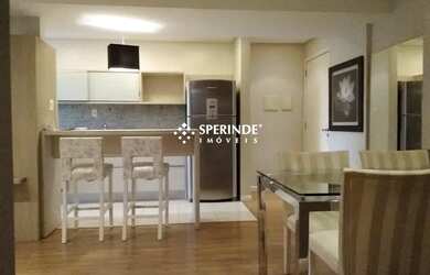 Imagem: O apartamento possui 2 Dormitórios, 1 Banheiro, 2 Vagas na