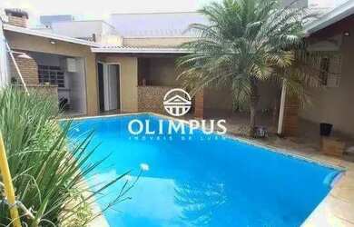 Imagem: A casa possui 4 Dormitórios, 4 Banheiros, 3 Vagas na garagem