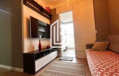 Imagem: O apartamento possui 3 Dormitórios, 2 Banheiros, 2 Vagas na