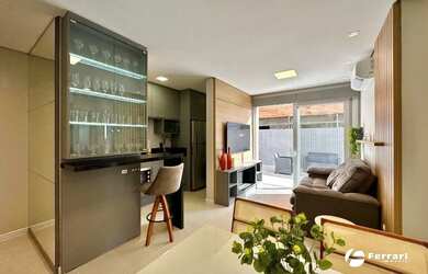 Imagem: O apartamento possui 2 Dormitórios, 3 Banheiros, 1 Vaga na