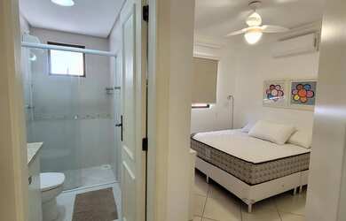 Imagem 9: LINDÍSSIMO apartamento, Sacada com Churrasqueira Livre réveillon 25/26