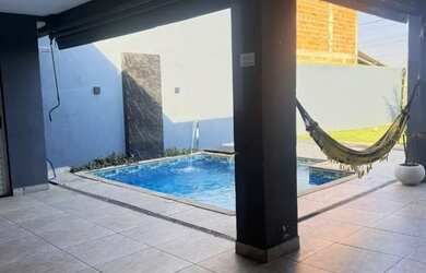 Imagem: A pousada chalé possui Acomodam 25 pessoas, 3 Vagas na garagem