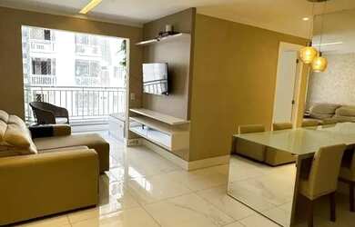 Imagem: O apartamento possui 3 Dormitórios, 2 Banheiros, 1 Vaga na