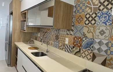 Imagem: O apartamento possui 2 Dormitórios, 2 Banheiros, 2 Vagas na