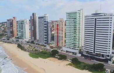 Imagem: O apartamento possui 1 Dormitório, 1 Banheiro, 1 Vaga na garagem