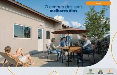 Imagem: A casa em condomínio possui 2 Dormitórios, 1 Banheiro, 1 Vaga