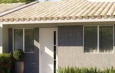 Imagem: A casa em condomínio possui 2 Dormitórios, 2 Banheiros e