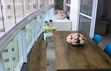 Imagem: O apartamento possui 3 Dormitórios, 5 Banheiros, 2 Vagas na