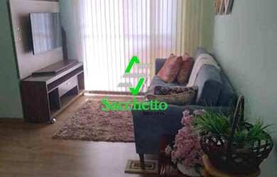 Imagem: O apartamento possui 3 Dormitórios, 1 Banheiro, 1 Vaga na garagem