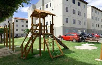 Imagem: O apartamento possui 2 Dormitórios, 1 Banheiro, 1 Vaga na garagem