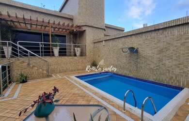 Imagem: O apartamento na cobertura possui 4 Dormitórios, 5 Banheiros