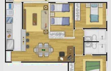 Imagem 6: Apartamento com 2 dorms, Jardim Torres São José, Jundiaí - Cod 7913