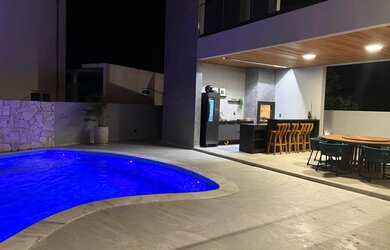 Imagem 6: Casa de praia temporada. Piscina, Churrasqueira, Vista para o mare4 Dormitórios