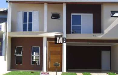 Imagem: A casa em condomínio possui 4 Dormitórios, 5 Banheiros, 4