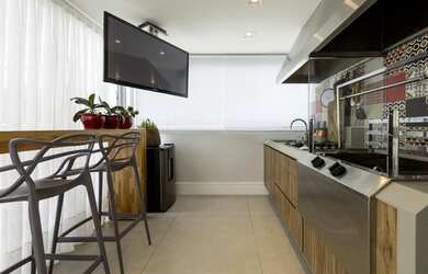 Imagem: O apartamento possui 2 Dormitórios, 3 Banheiros, 2 Vagas na