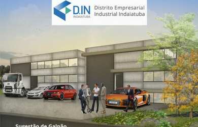 Imagem: Lotes industriais empresariais de à partir de 482 metros, na