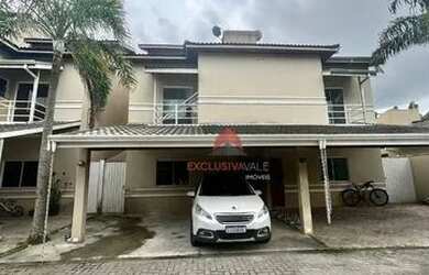 Imagem: A casa em condomínio possui 4 Dormitórios, 1 Banheiro, 2 Vagas