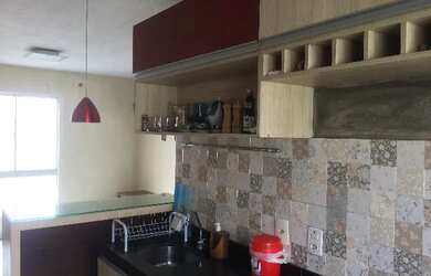 Imagem: O apartamento na cobertura possui 2 Dormitórios, 1 Banheiro