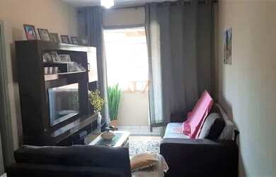 Imagem: O apartamento possui 1 Dormitório, 1 Banheiro, 1 Vaga na garagem