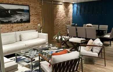 Imagem: O apartamento possui 3 Dormitórios, 4 Banheiros, 4 Vagas na