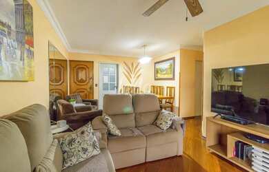 Imagem: O apartamento possui 4 Dormitórios, 3 Banheiros, 2 Vagas na