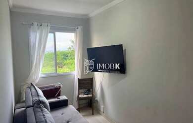 Imagem: O apartamento possui 2 Dormitórios, 1 Banheiro, 1 Vaga na garagem