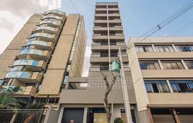 Imagem: O studio possui 1 Dormitório, 1 Banheiro, 18m² de Área e