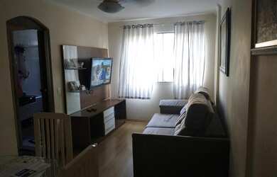 Imagem: O apartamento possui 2 Dormitórios, 1 Banheiro, 1 Vaga na garagem