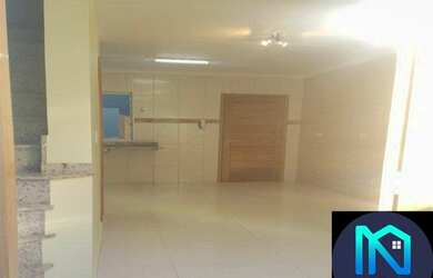 Imagem: A casa em condomínio possui 2 Dormitórios, 3 Banheiros e 57m²