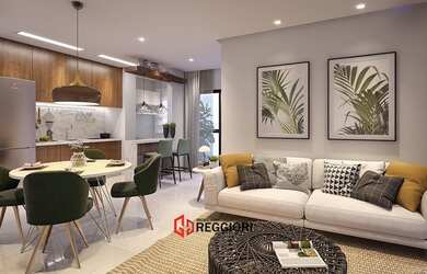 Imagem: O apartamento e possui 2 Dormitórios, Suítes, 3 Banheiros