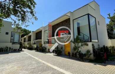 Imagem: A casa em condomínio possui 3 Dormitórios, 4 Banheiros, 2