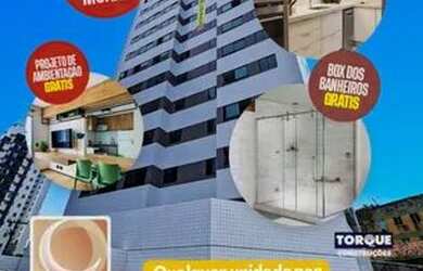 Imagem: O apartamento possui 2 Dormitórios, 2 Banheiros, 1 Vaga na