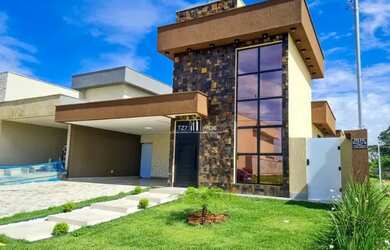 Imagem: A casa em condomínio possui 3 Dormitórios, 4 Banheiros, 4