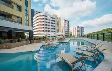 Imagem 4: Patamares, 1/4 e sala, decorado, varanda, armários, vista mar, infraestrutura,...