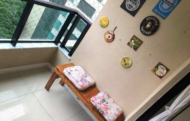 Imagem 12: Patamares, 1/4 e sala, decorado, varanda, armários, vista mar, infraestrutura,...