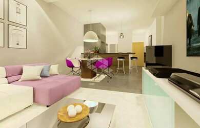 Imagem 4: RESIDENCIAL VÔ LUIZ. Churrasqueira, Varanda, 54m² de Áreae2 Banheiros